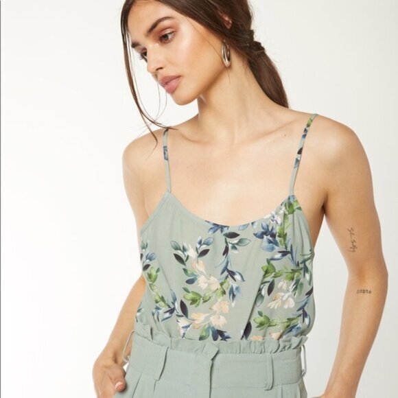 Flynn Skye Tops - NWT Flynn Skye Nomad Women's Adjustable Straps Brush Stroke Tank Top Size XS